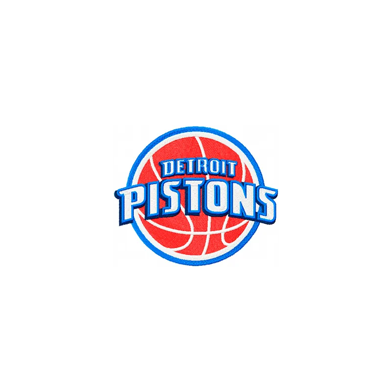 Embroidery design of the Detroit Pistons Primary Logo for basketball enthusiasts and crafters.