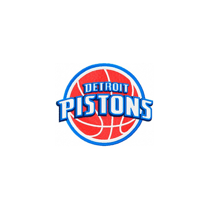 Detroit Pistons Primary Logo embroidery design - Embroidery Design