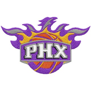 Phoenix Suns Logo 1 embroidery design - Embroidery Design