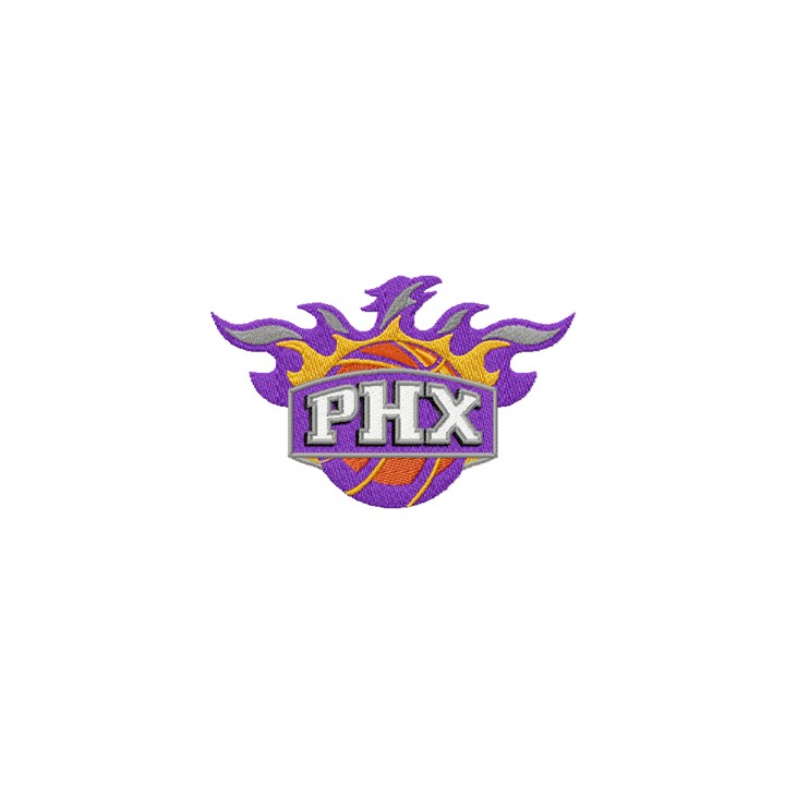Phoenix Suns Logo 1 embroidery design - Embroidery Design