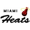 Miami Heats logo embroidery design showcasing vibrant colors and details, ideal for basketball-themed projects.