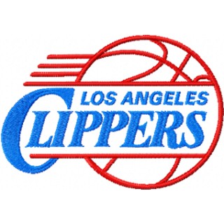 Los Angeles Clippers logo embroidery design - Embroidery Design