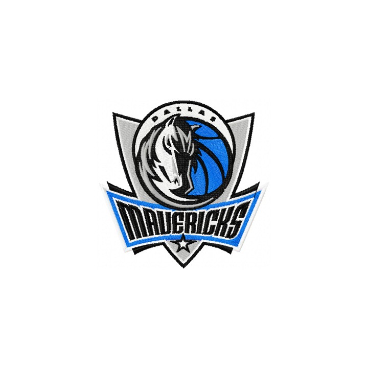 Dallas Mavericks Logo embroidery design - Embroidery Design