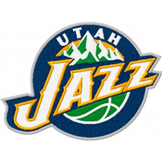 Utah Jazz Logo 2 embroidery design - Embroidery Design