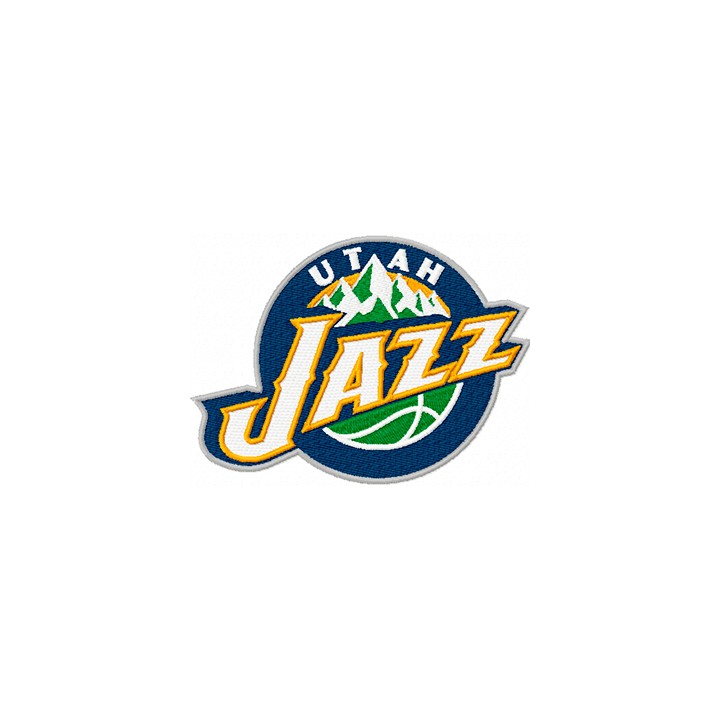 Utah Jazz Logo 2 embroidery design - Embroidery Design