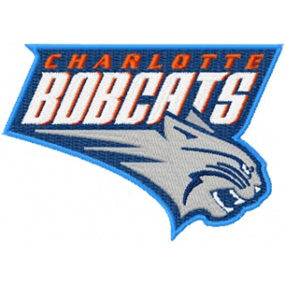 Charlotte Bobcats Logo embroidery design - Embroidery Design