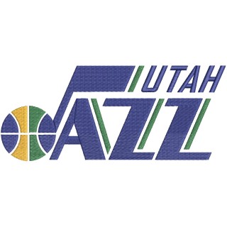 Utah Jazz Logo embroidery design - Embroidery Design