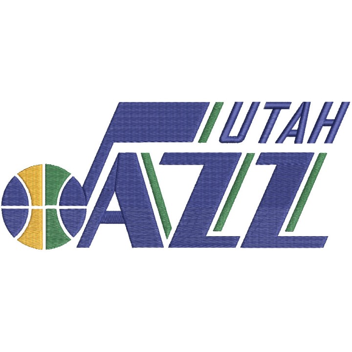 Utah Jazz Logo embroidery design - Embroidery Design