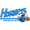Charlotte Hornets Logo embroidery design featuring the iconic basketball team emblem for creative stitching projects.