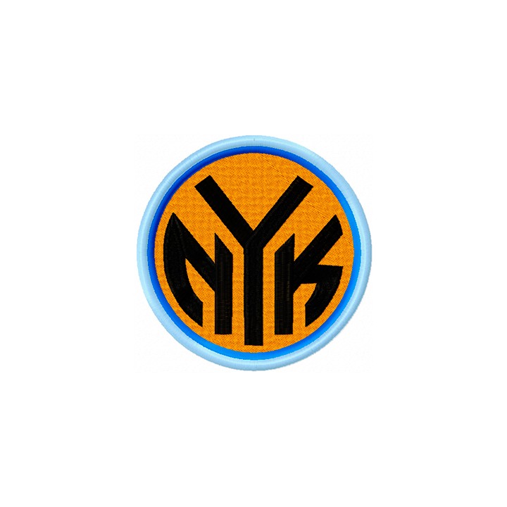 New York Knicks alternative logo embroidery design - Embroidery Design