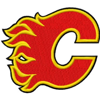 Calgary Flames Logo embroidery design - Embroidery Design