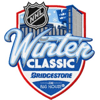 NHL Winter Classic Logo embroidery design - Embroidery Design
