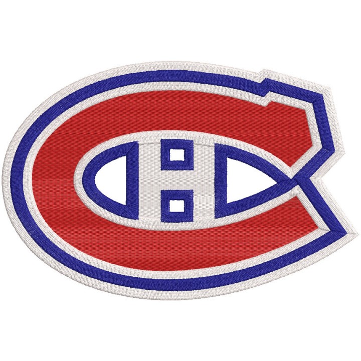 Montreal Canadiens logo embroidery design - Embroidery Design