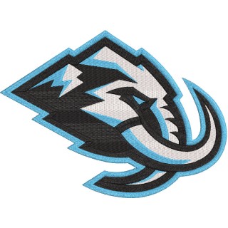 Utah Mammoth Primary Logo 2026 embroidery design - Embroidery Design