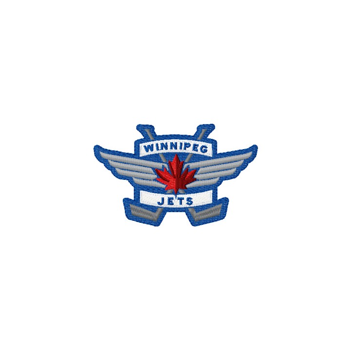 Jets NHL Logo 3 embroidery design - Embroidery Design