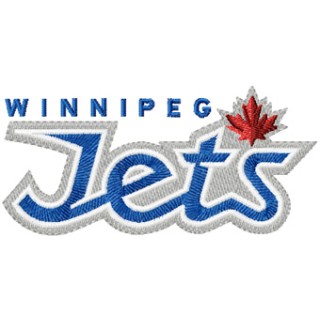 Jets NHL Logo 2 embroidery design - Embroidery Design