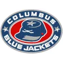 Columbus Blue Jackets logo embroidery design preview for stitching on apparel and accessories.