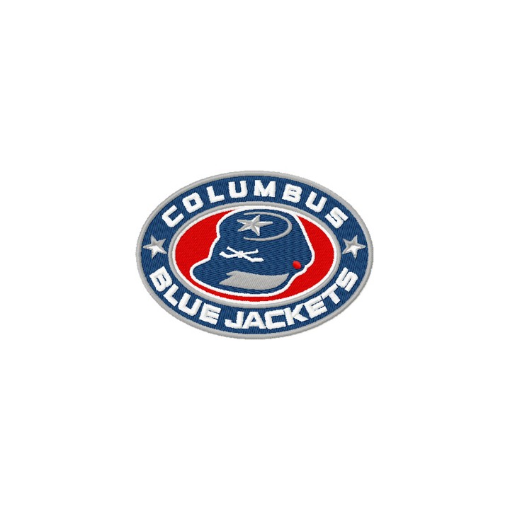 Columbus Blue Jackets logo embroidery design - Embroidery Design