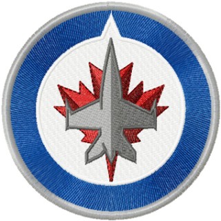 Jets NHL Logo embroidery design - Embroidery Design