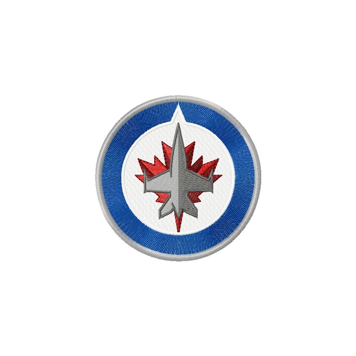 Jets NHL Logo embroidery design - Embroidery Design