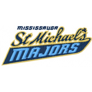 Mississauga St. Michael's Majors logo embroidery design - Embroidery Design