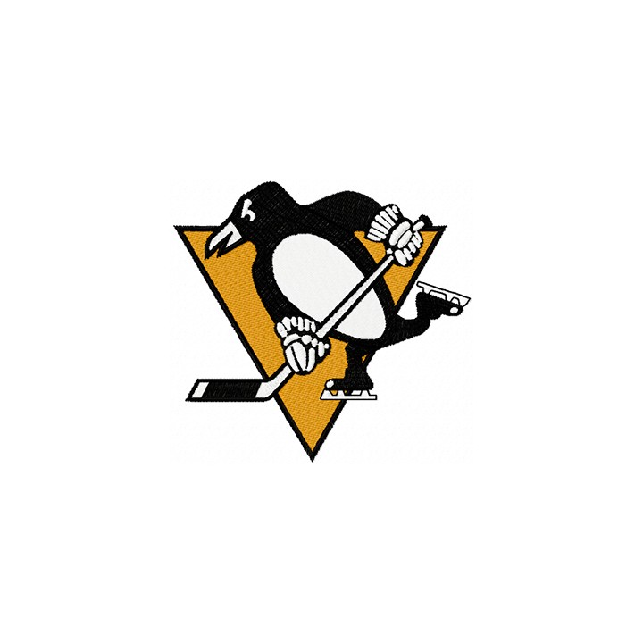Pittsburgh Penguins logo embroidery design - Embroidery Design