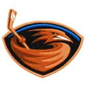 Preview of the Atlanta Thrashers Logo embroidery design, showcasing intricate stitching patterns for hockey enthusiasts.