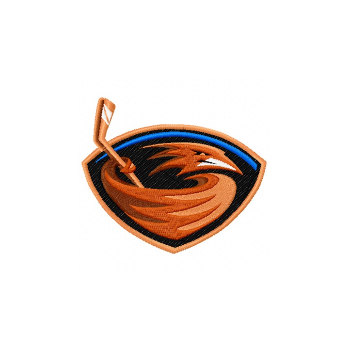 Atlanta Thrashers Logo embroidery design - Embroidery Design