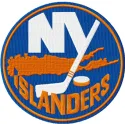 New York Islanders logo embroidery design showcasing team spirit for sports enthusiasts and crafters.