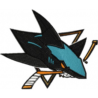 San Jose Sharks Logo embroidery design - Embroidery Design
