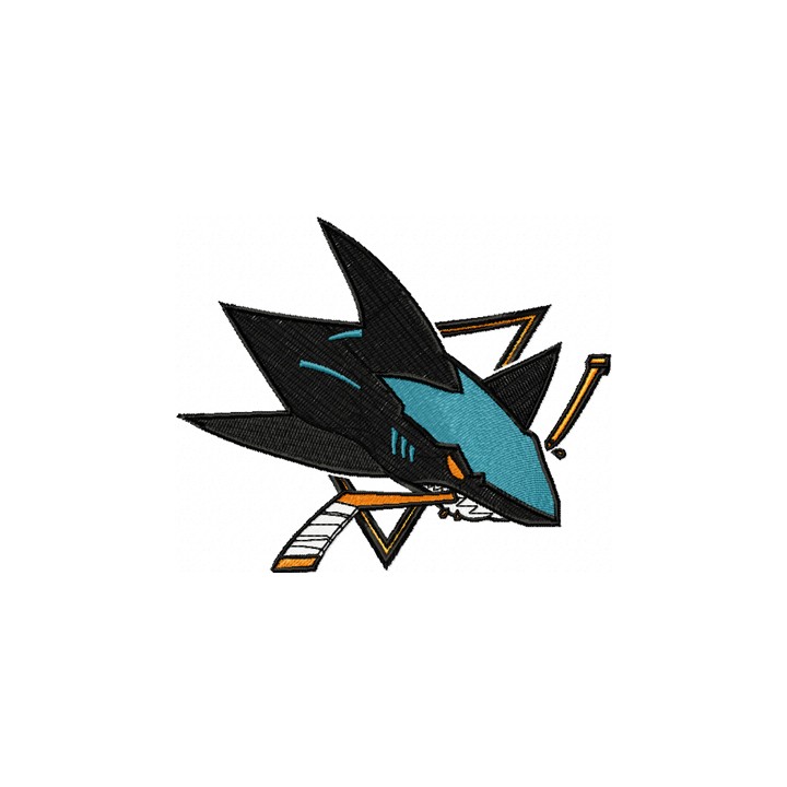 San Jose Sharks Logo embroidery design - Embroidery Design