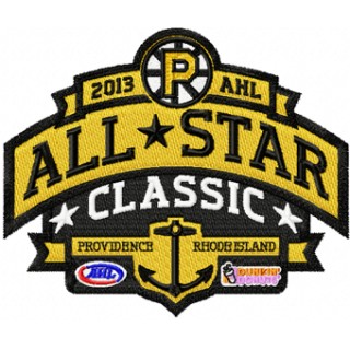 2013 Dunkin Donuts AHL All-Star Classic embroidery design - Embroidery Design