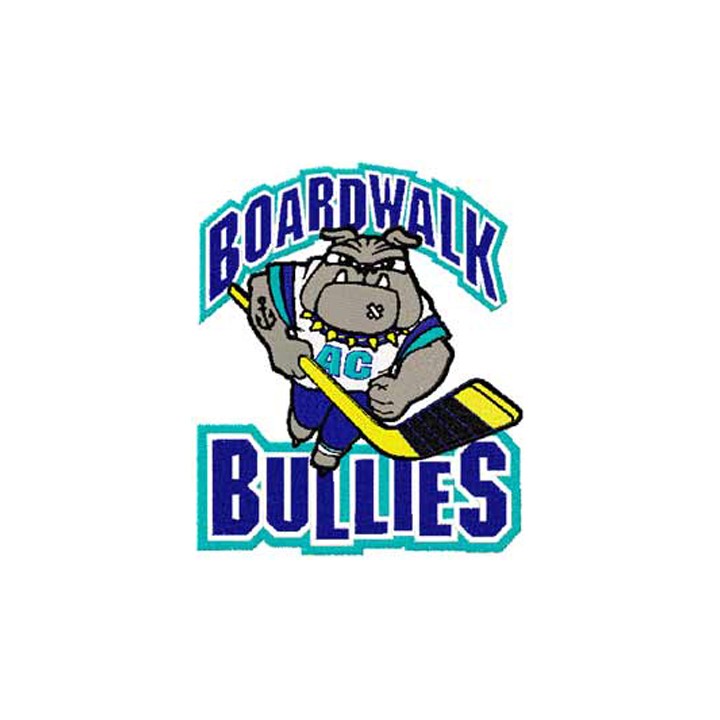 Atlantic City Boardwalk Bullies logo embroidery design - Embroidery Design