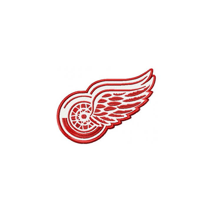 Detroit Red Wings Logo embroidery design - Embroidery Design