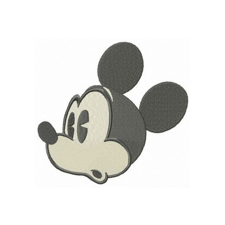 Surprised Mickey Mouse embroidery design - Embroidery Design