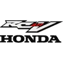 Honda RC 211v embroidery design showcasing a detailed stitched motif for motorsport enthusiasts.