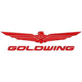 Honda Goldwing logo embroidery design - Embroidery Design