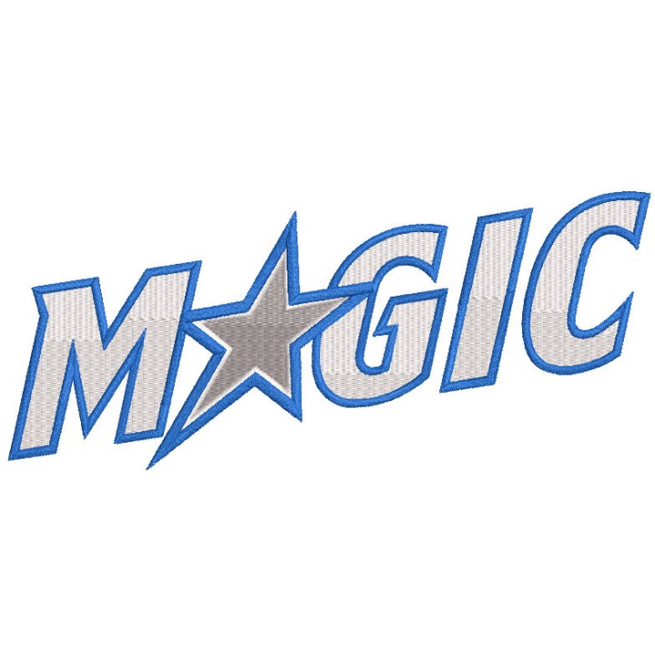 Orlando Magic Statement Edition jersey logo embroidery design - Embroidery Design