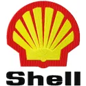Shell logo embroidery design showcasing intricate stitching patterns for auto and moto enthusiasts.