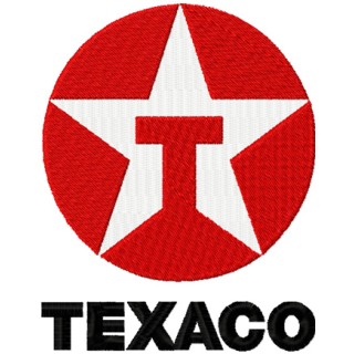 Texaco Logo embroidery design - Embroidery Design