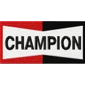 Preview of Champion Logo embroidery design, showcasing a stitched motif for auto and moto enthusiasts.