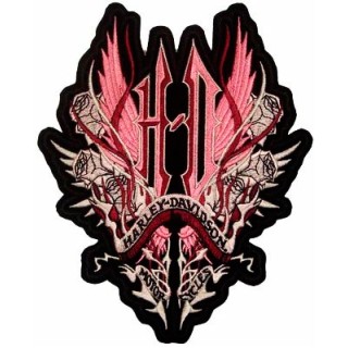 Harley Davidson Thorn embroidery design - Embroidery Design