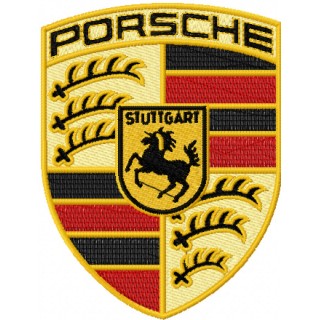 Porsche logo embroidery design - Embroidery Design