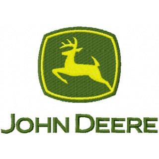 John Deere logo embroidery design - Embroidery Design