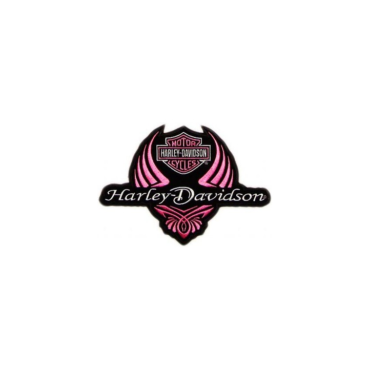 Harley Davidson Ladies logo embroidery design - Embroidery Design