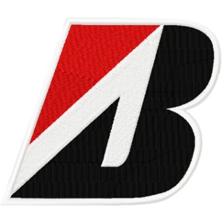 Bridgestone logo embroidery design - Embroidery Design