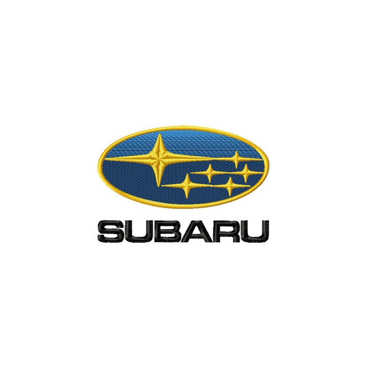 Subaru logo embroidery design - Embroidery Design