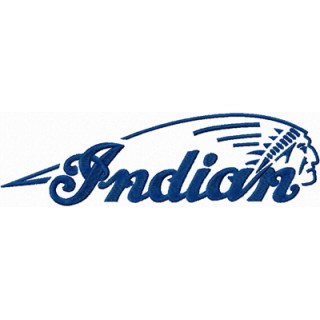 Indian Motorcycles logo 1 embroidery design - Embroidery Design