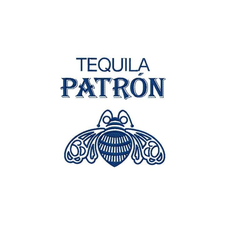 Tequila Patron embroidery design - Embroidery Design