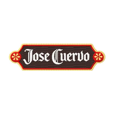 Jose Cuervo Logo embroidery design preview showcasing intricate stitching patterns for beverage branding.